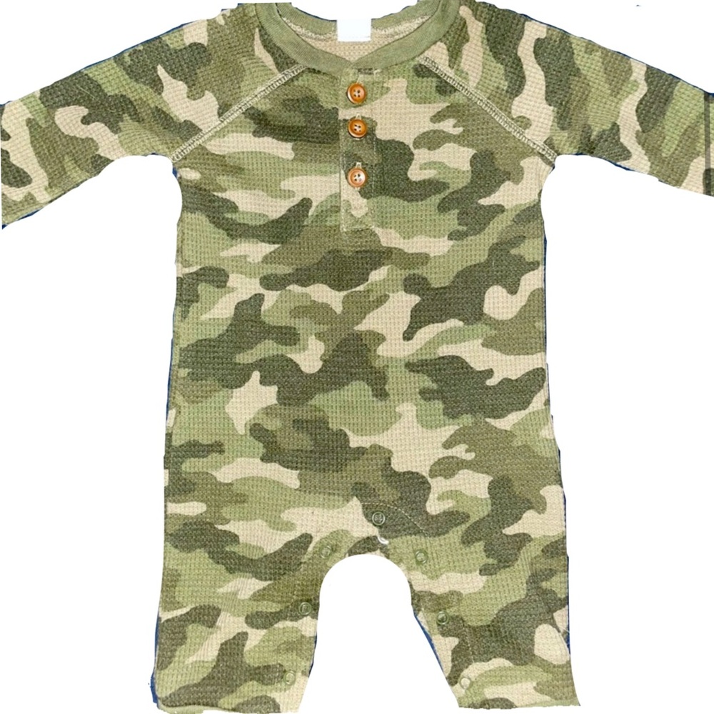 Baby boy Camo onesie